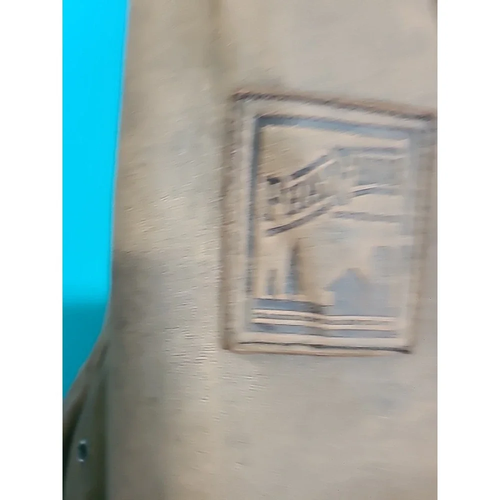 Vintage 90s Y2K Phat Farm mens XL Soft Butter Leather Bomber Jacket  Brown